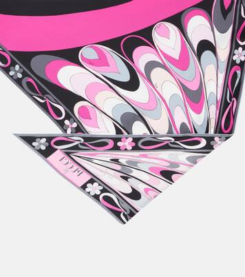 Maddalena and Onde silk scarf in multicoloured - Pucci | Mytheresa
