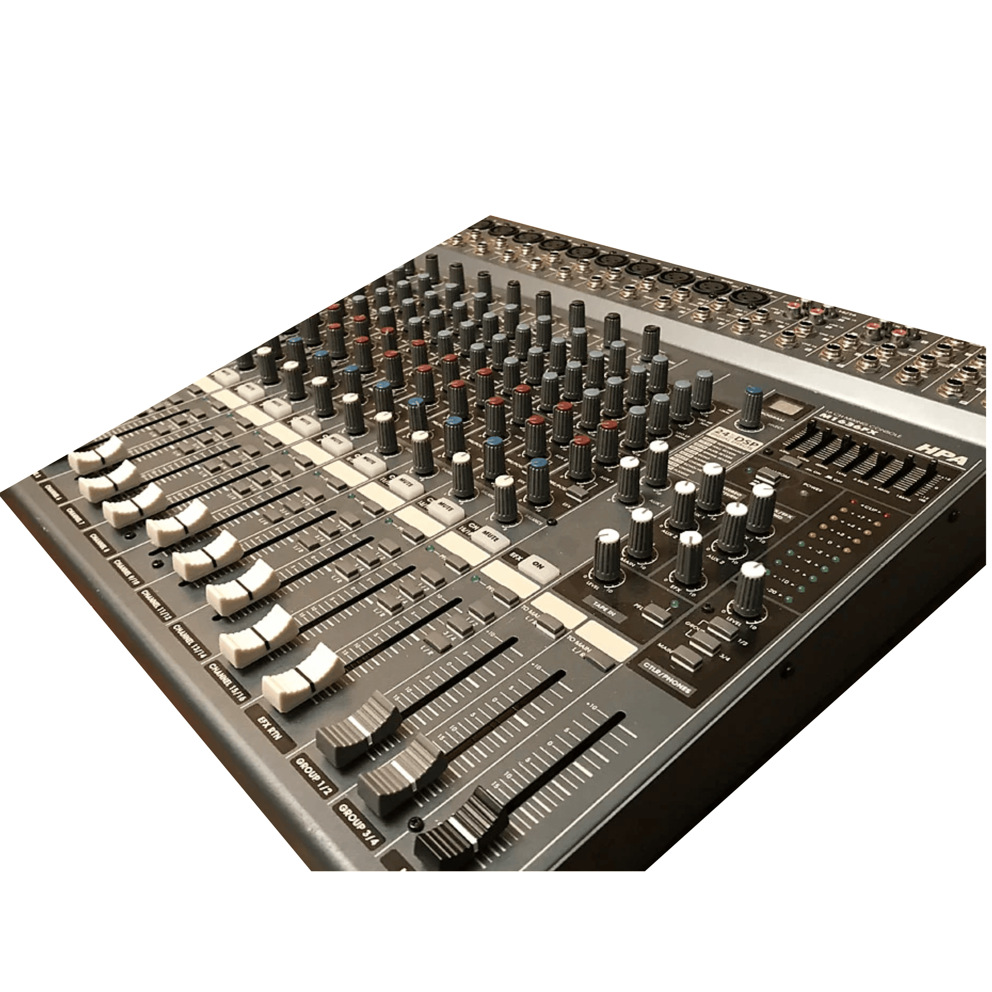 HPA M1636FX/M2436FX Professional Stereo & Group Compact Mixer