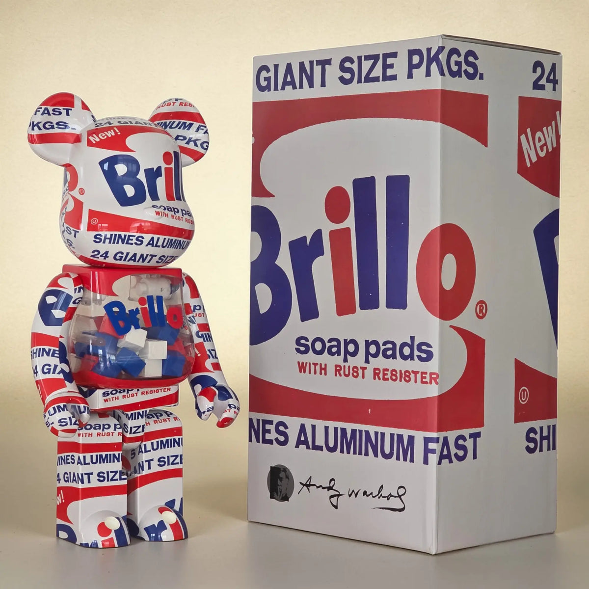 BE@RBRICK Andy Warhol 