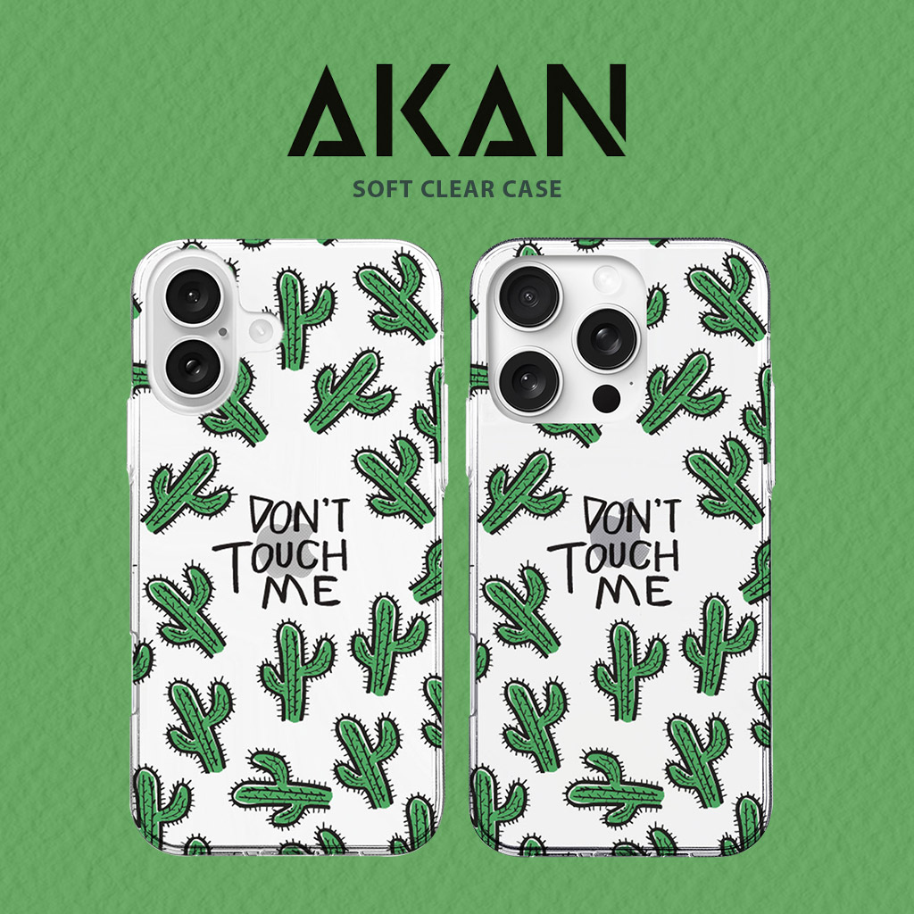 AKAN（エイカン） [iPhone 16 / 16 Pro 用] ソフト クリアケース