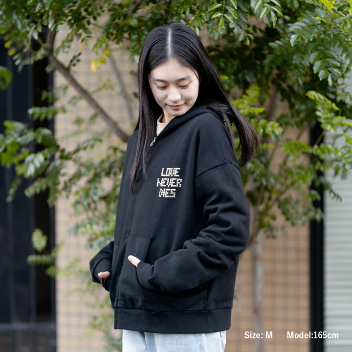 LOVE NEVER DIES スタッズパーカー | MISIAオフィシャルオンライン
