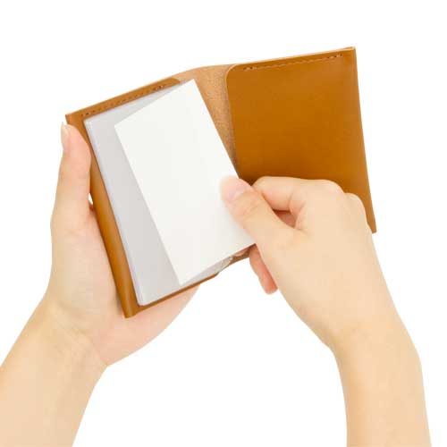 日本製レザーカードケース | 本革のおしゃれなノベルティ、販促品