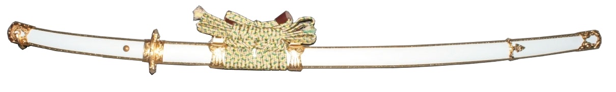 三日月宗近の模造刀と小狐丸の模造刀