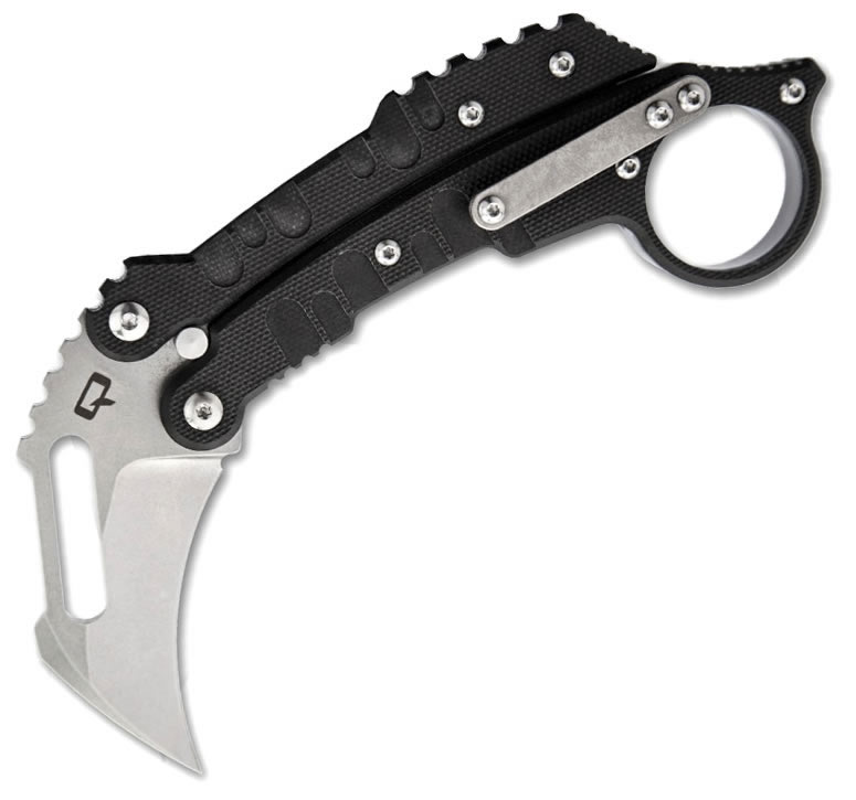 クォーターマスター KITT R9 カランビットバタフライナイフ ナイフ