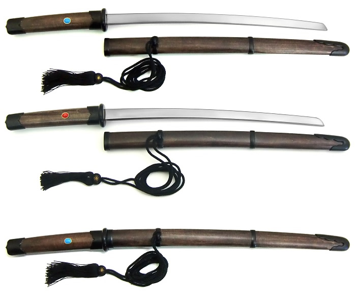 兜割(鉄刀)鍛造鋼 黒梨地仕上鞘