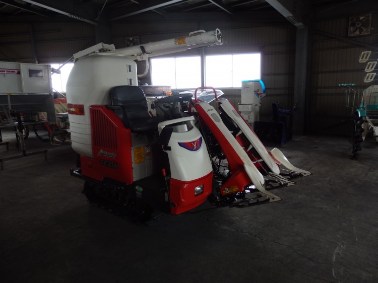 ヤンマー 中古コンバイン GC216の詳細｜農機具通販ノウキナビ