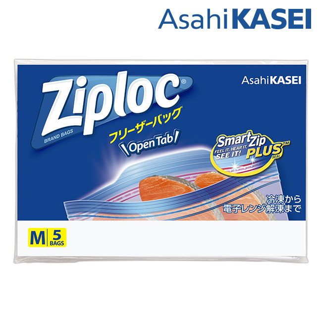 ジップロック フリーザーバッグ（M5枚袋入）/旭化成（asa-zfb-m5b
