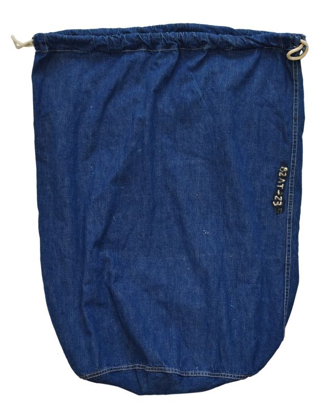 50's【ビンテージ】【米軍実物】【U.S.ARMY】【デニムランドリーバッグ