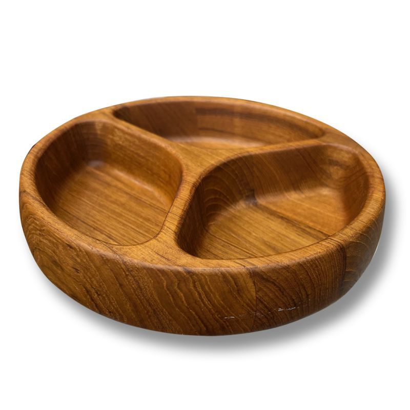 ビンテージ】【DANSK】【ダンスク】【チークトレイ】3セクション