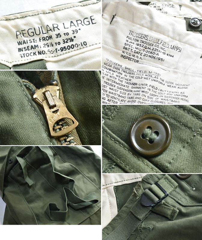 ほぼ未使用!!】【50's】U.S.ARMY【米軍実物】【M-51】【フィールド