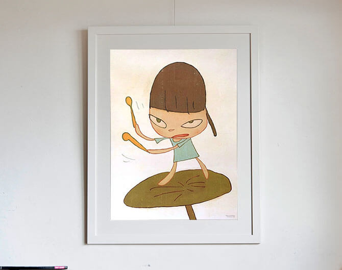 奈良美智の1000枚限定オフセットリトグラフポスターがご購入いただけ