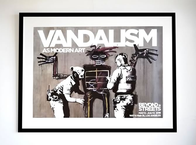 Banksy（バンクシー）BEYOND the STREETS Posterを販売しています。 ー
