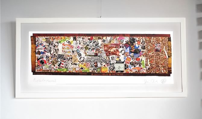 The Sex Pistols Mural Print - Jamie Reidのグラフティアート