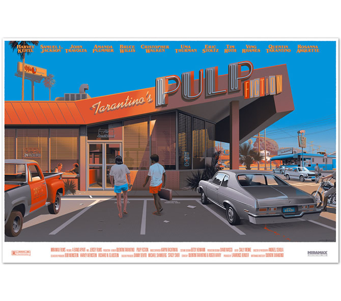 Mond (モンド) 発、タランティーノの映画「パルプフィクション」の