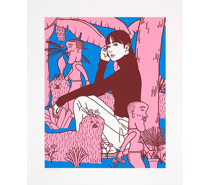 レニーギャグノン / シルクスクリーン Rene Gagnon バンクシー