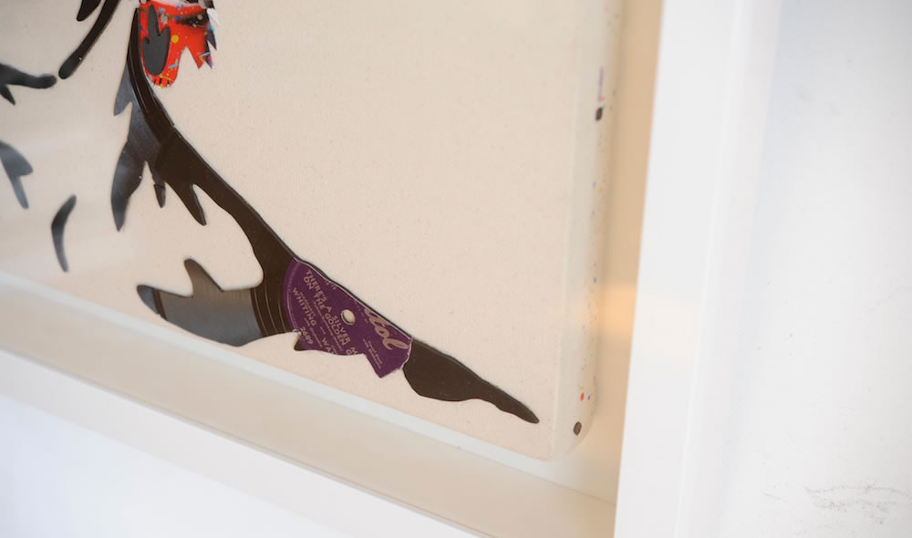 Mr.Brainwash（ミスター・ブレインウォッシュ）のキャンバス作品を額装