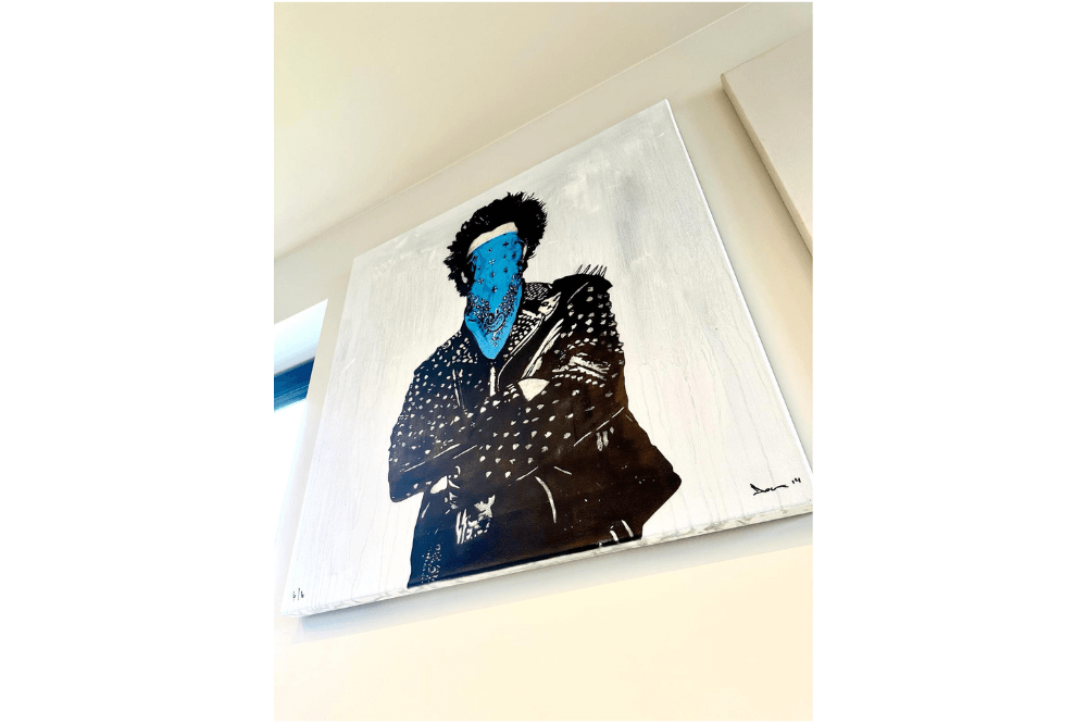 DOLK『PUNK』世界でたった6枚しかないオリジナルキャンバス作品です ー