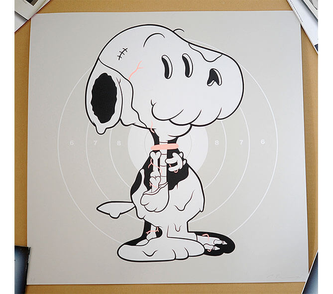 Cote Escriva/コテ・エスクリヴァ,スヌーピー,Creepy Snoopy ー