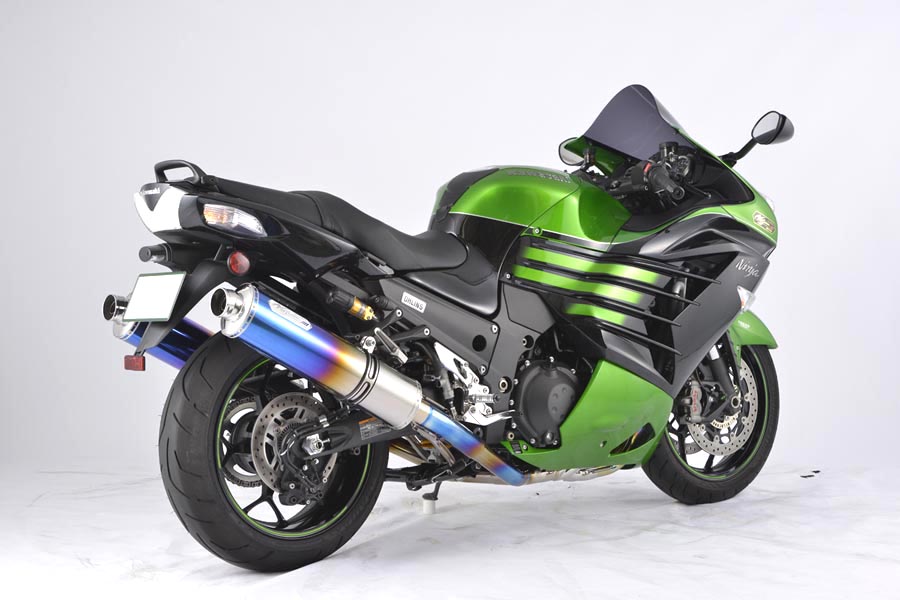 ZX-14R US 12-15 HEAT-TITAN W ﾏﾌﾗｰ nojima