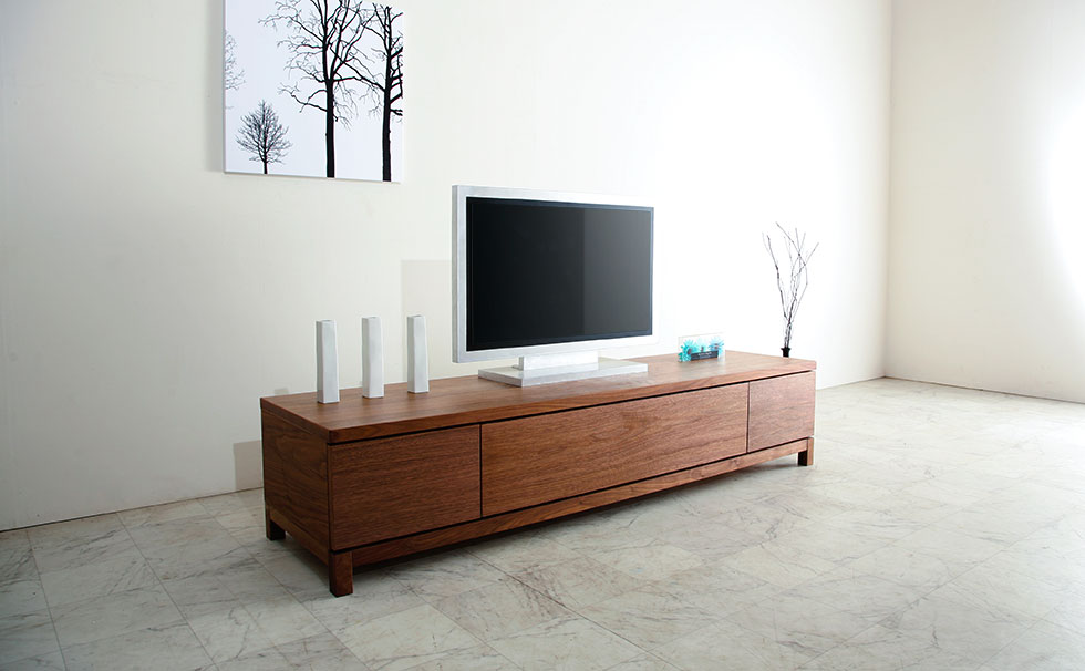 追求したシンプルモダン&機能性のこたえ[alfonso] テレビボード 180