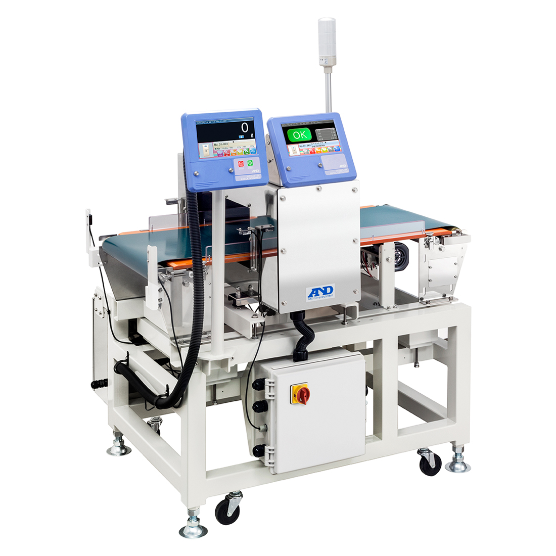 金属検出機・ウエイトチェッカー一体型 | のむら産業株式会社