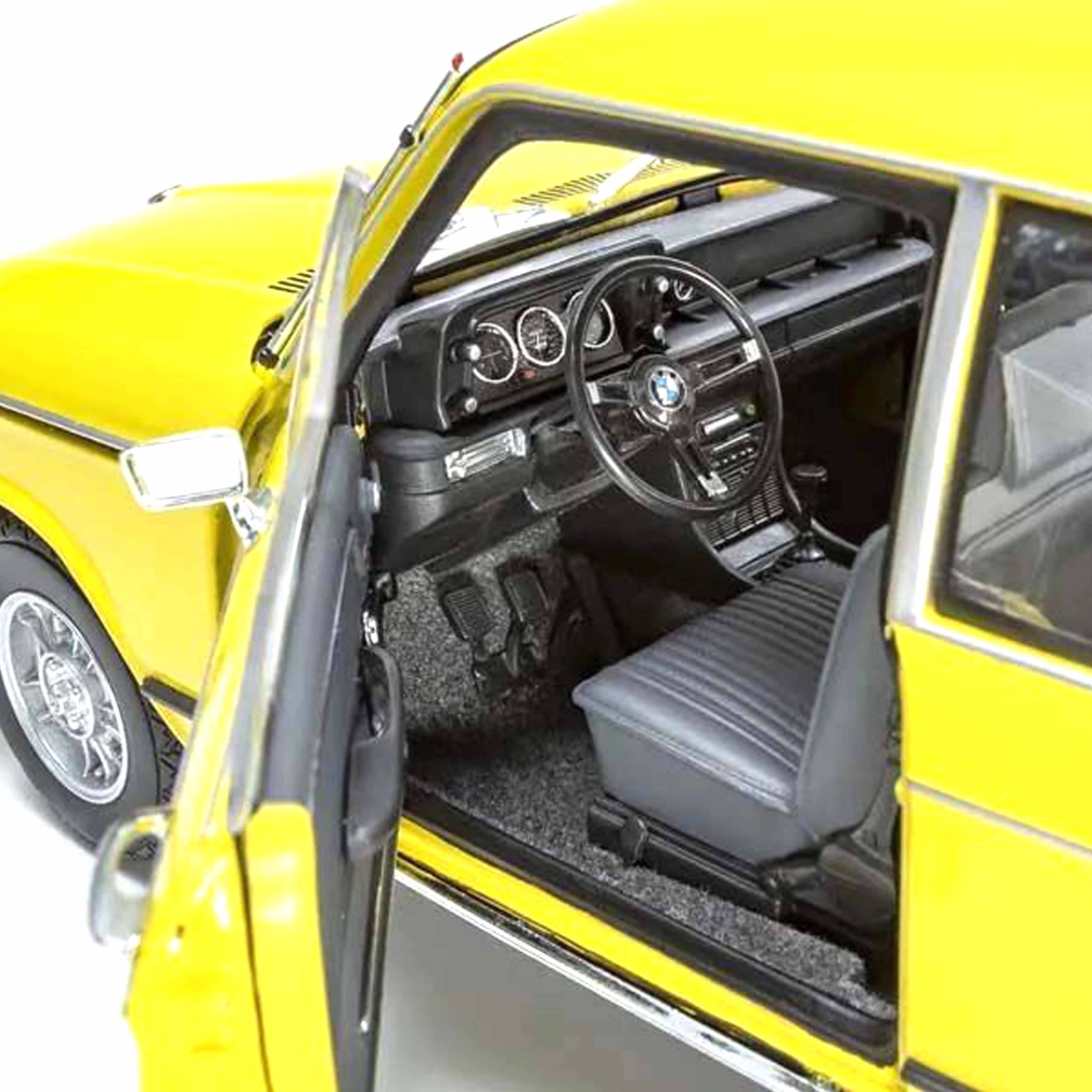 BMW 2002 tii Yellow 1:18 – Norev