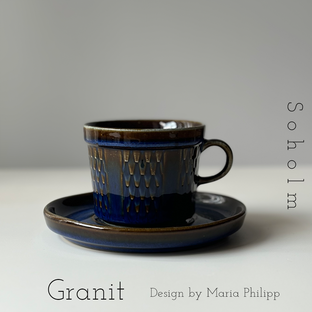Soholm （スーホルム） Granit （グラニット） tea cup saucer large