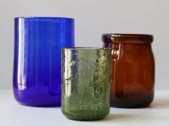 Boda（ボダ） フラワーベース グリーン H11cm / Erik Höglund ｜ 北欧