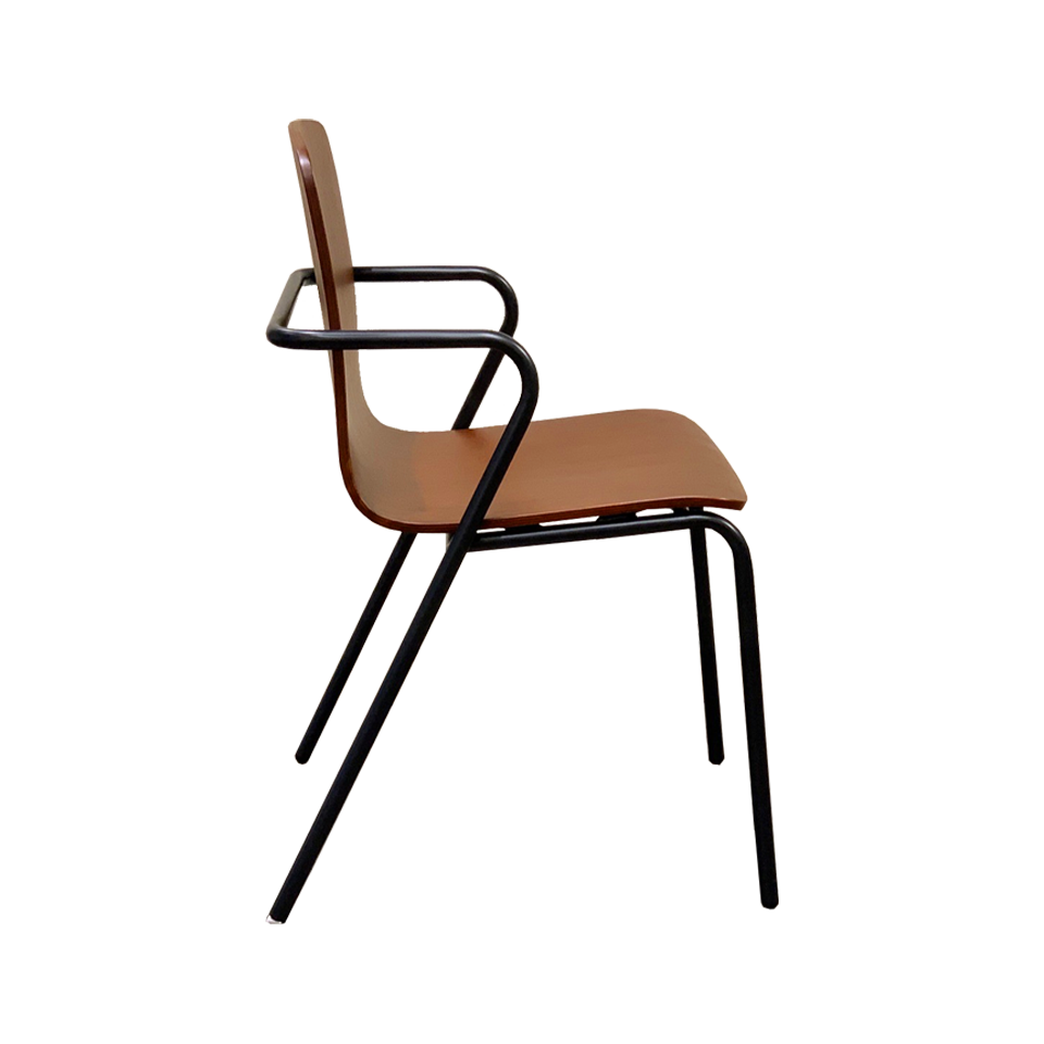 チェアDC1877【送料無料】ダークブラウン/ブラック | NOCEノーチェ