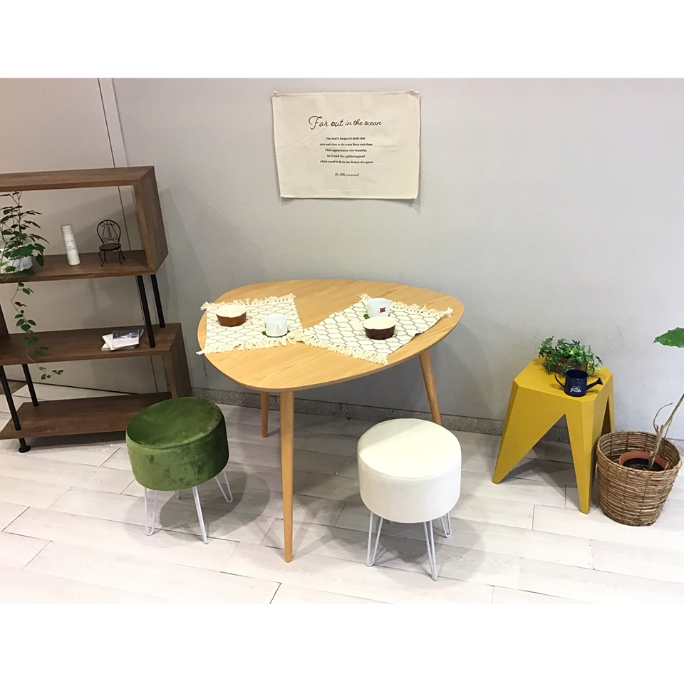 スツールOT-553-W【送料無料】ライトグリーン | NOCEノーチェ 家具