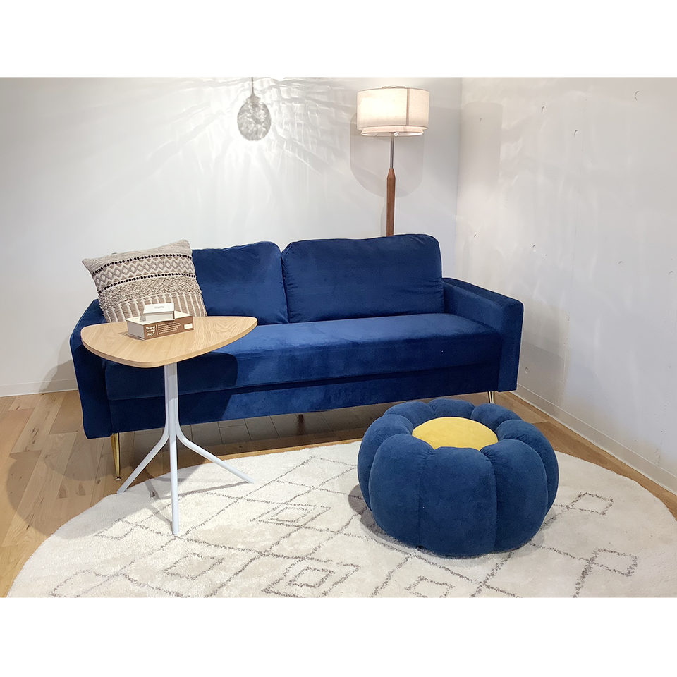 ソファPRM001 2人掛け【送料無料】ブルー | NOCEノーチェ 家具