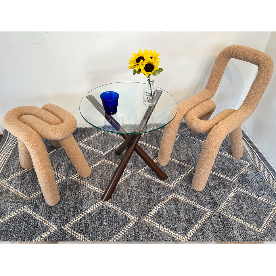 スツールDC1863【送料無料】ブラウン | NOCEノーチェ 家具・インテリア通販