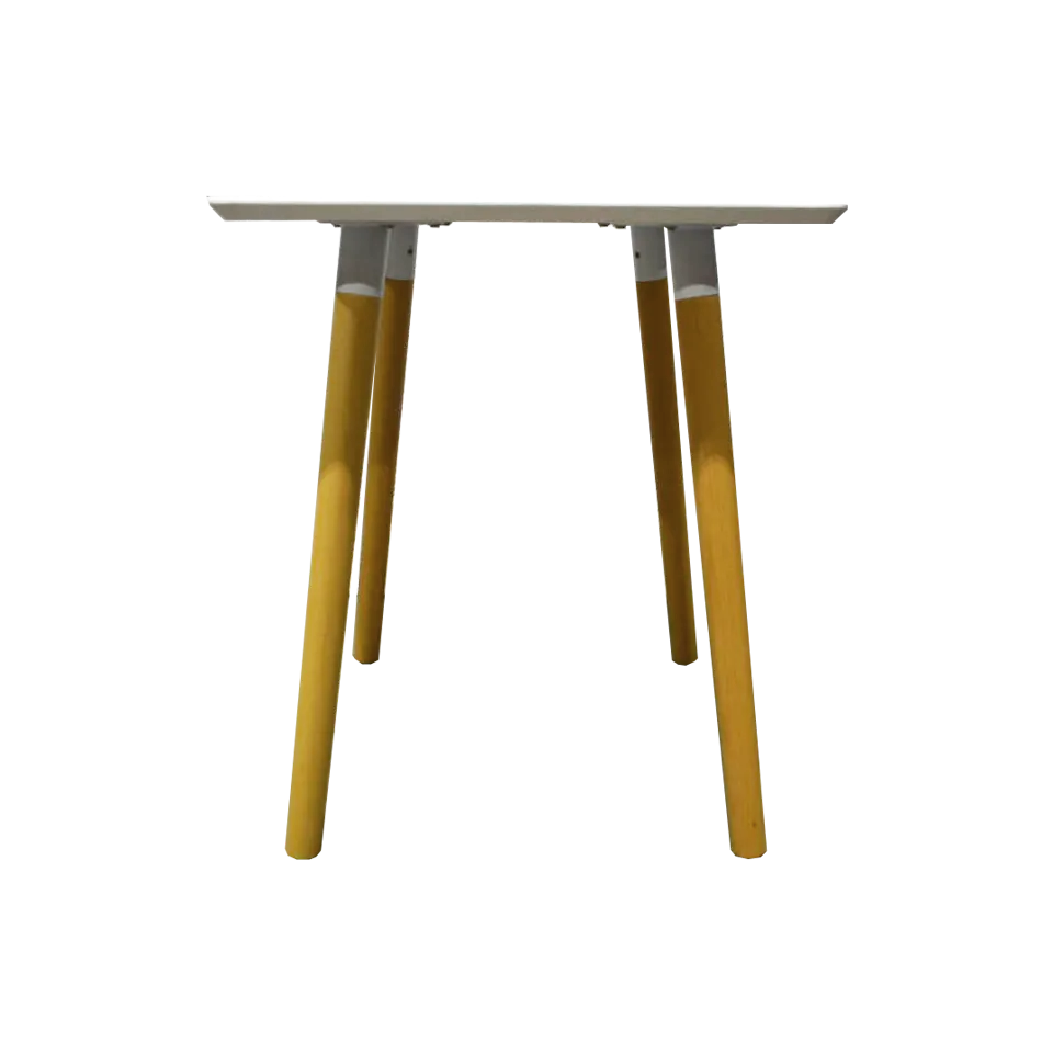 テーブルRT826 60×60【送料無料】ホワイト/ナチュラル | NOCEノーチェ