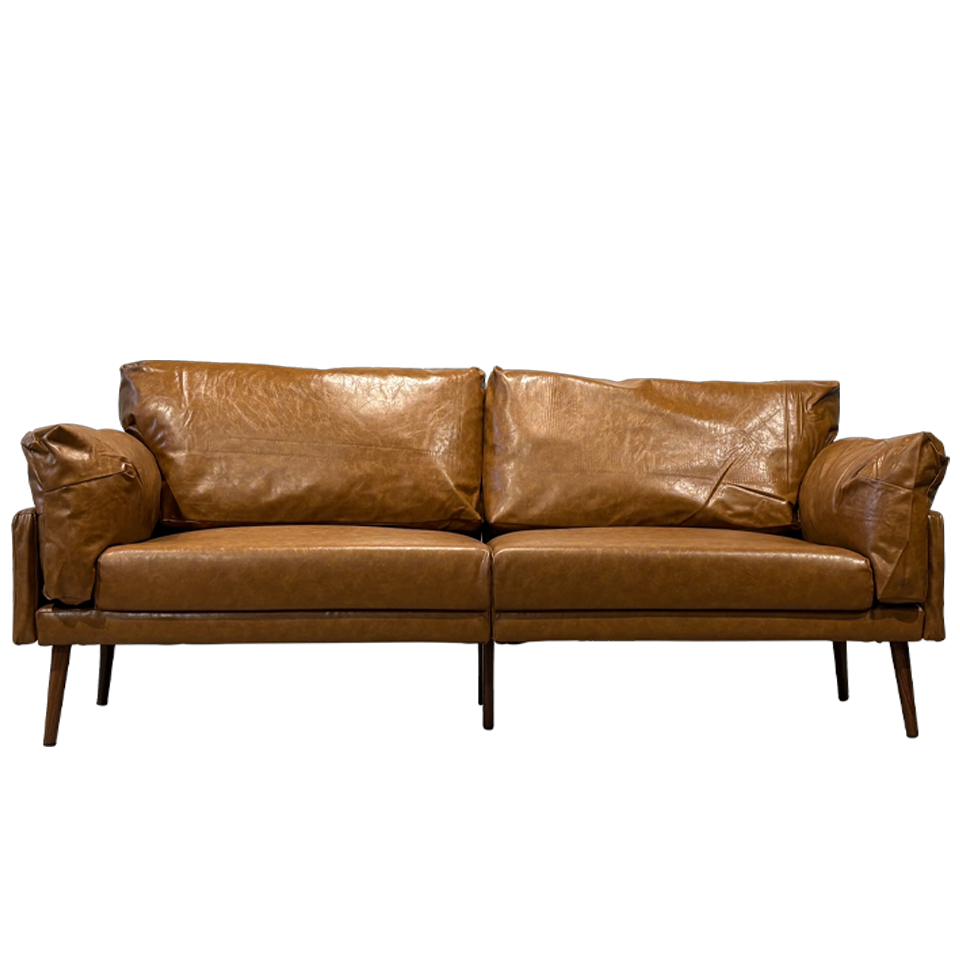 ソファHVS06 3人掛け【送料無料】ブラウン | NOCEノーチェ 家具