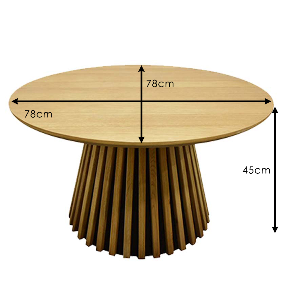 コーヒーテーブルGDR003【送料無料】オーク | NOCEノーチェ 家具