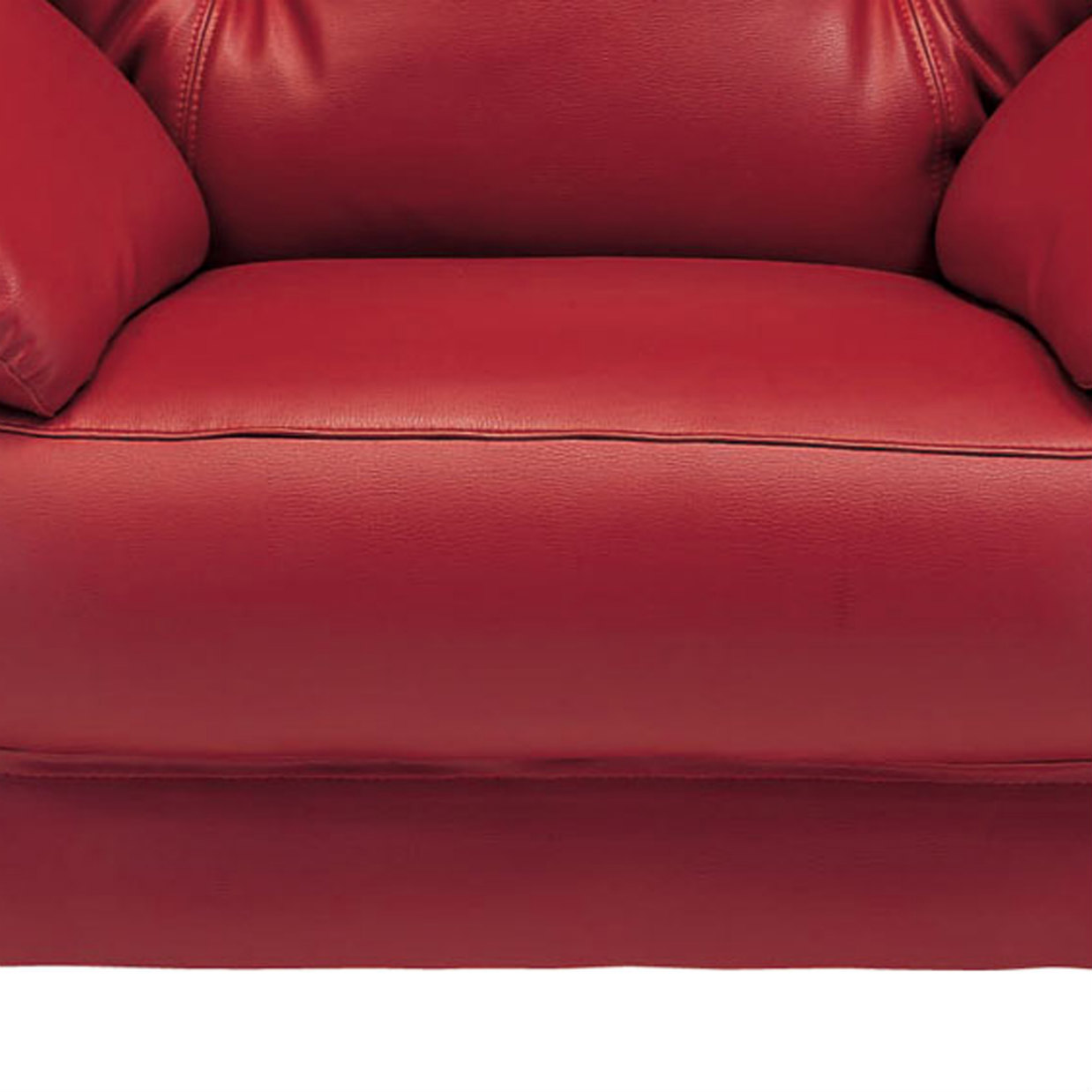 ソファバルセロナ 1人掛け【送料・開梱設置無料】レッド通販