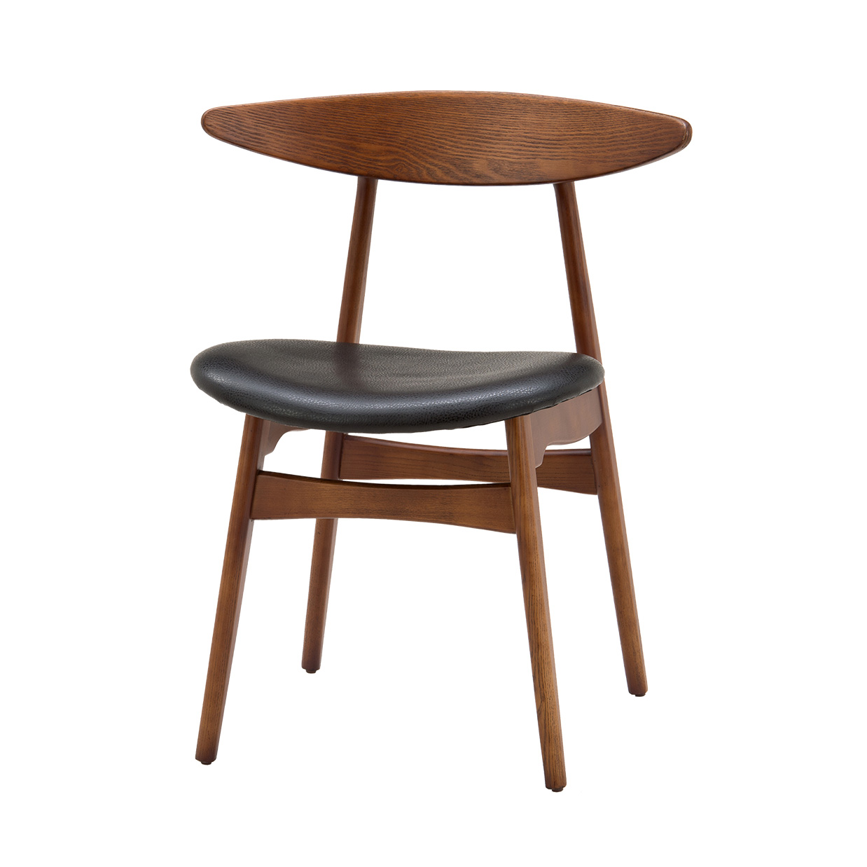 チェアRY54【送料無料】 ウォールナット/グリーン 通販|インテリア