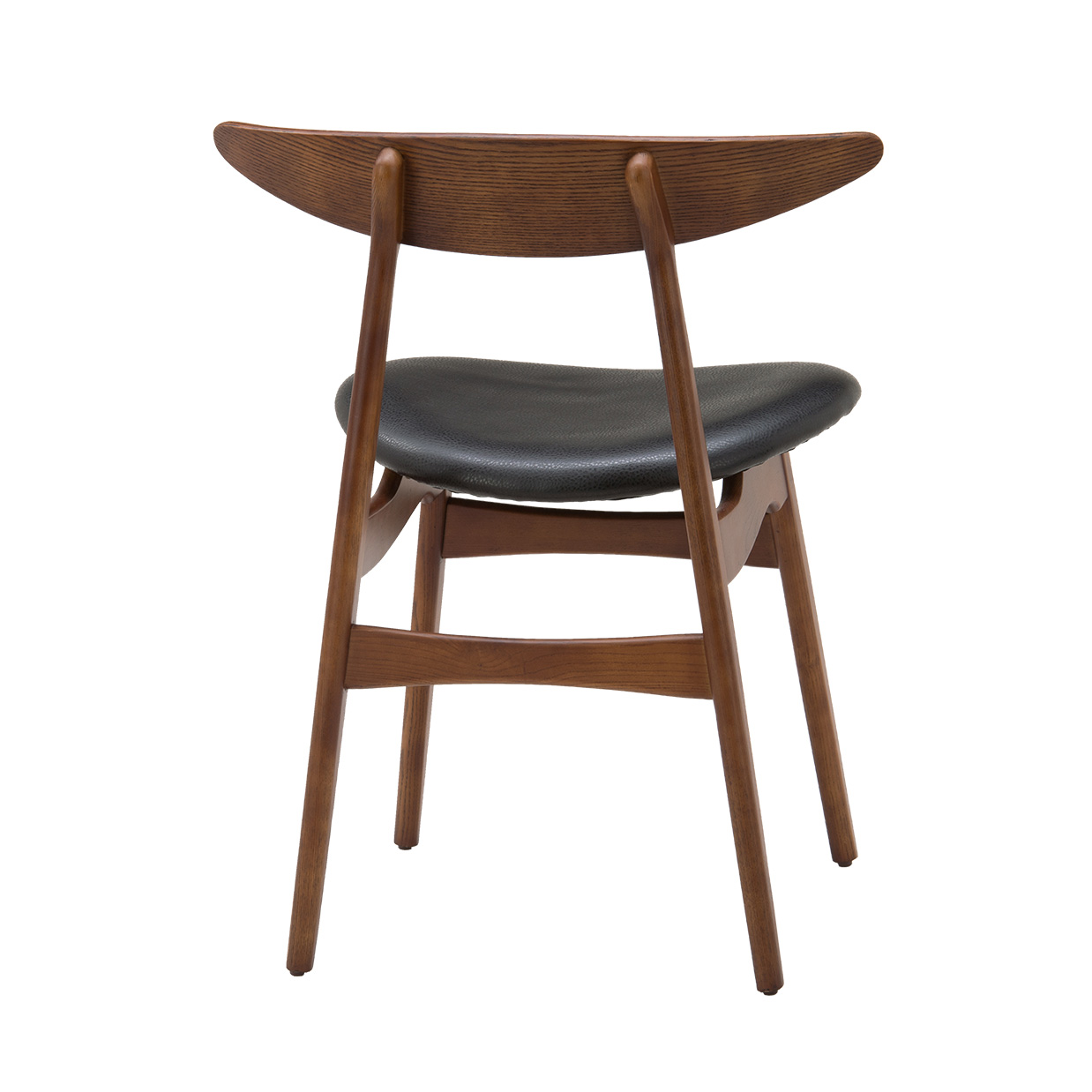チェアRY54【送料無料】 ウォールナット/ブラック 通販|インテリア