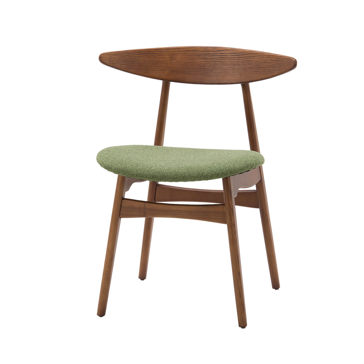 チェアRY54【送料無料】 ウォールナット/グリーン 通販|インテリア