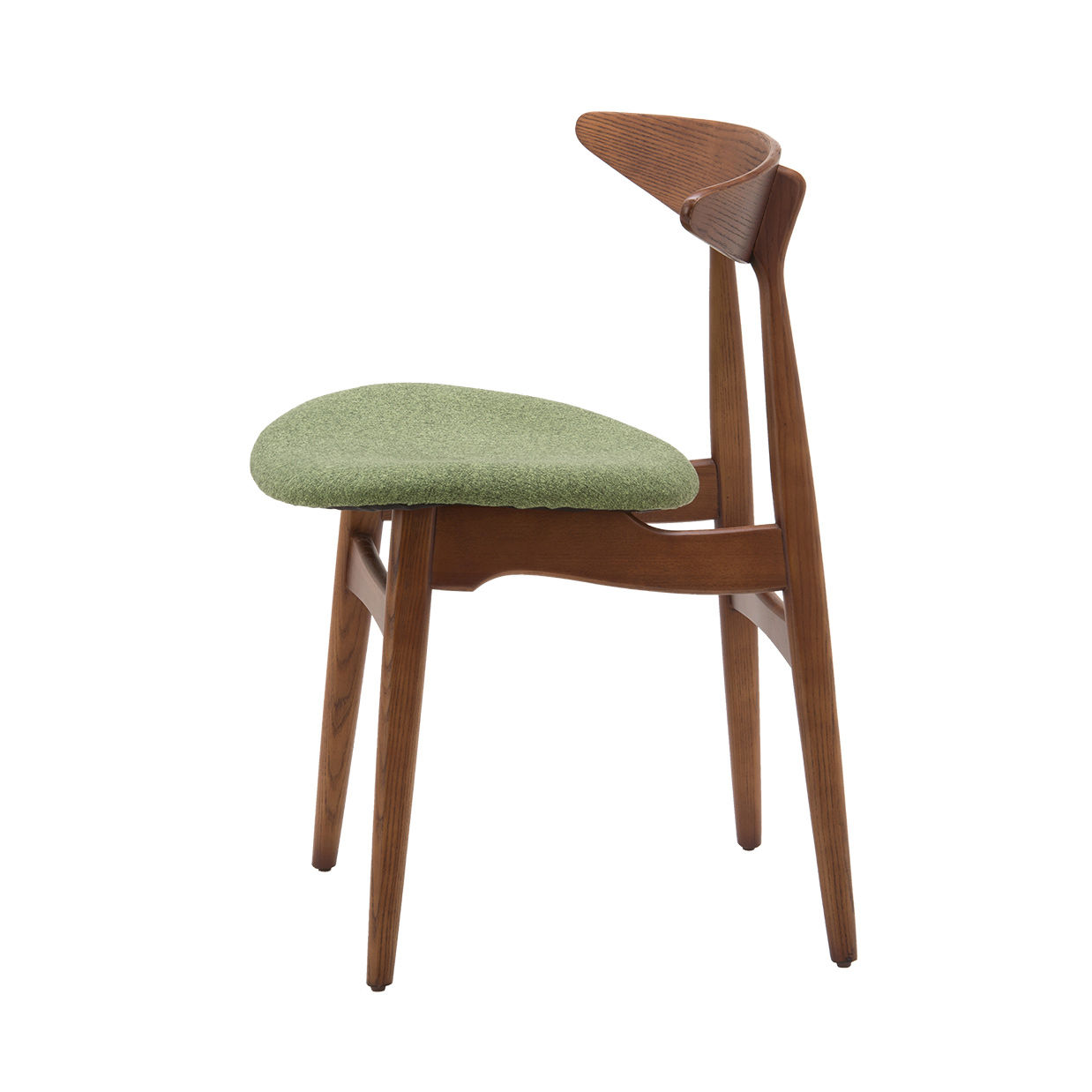 チェアRY54【送料無料】 ウォールナット/グリーン 通販|インテリア