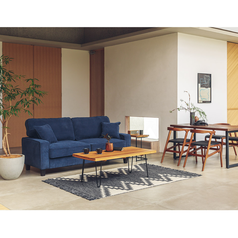 ソファTM-180911 【送料・開梱設置無料】ブルー | NOCEノーチェ 家具