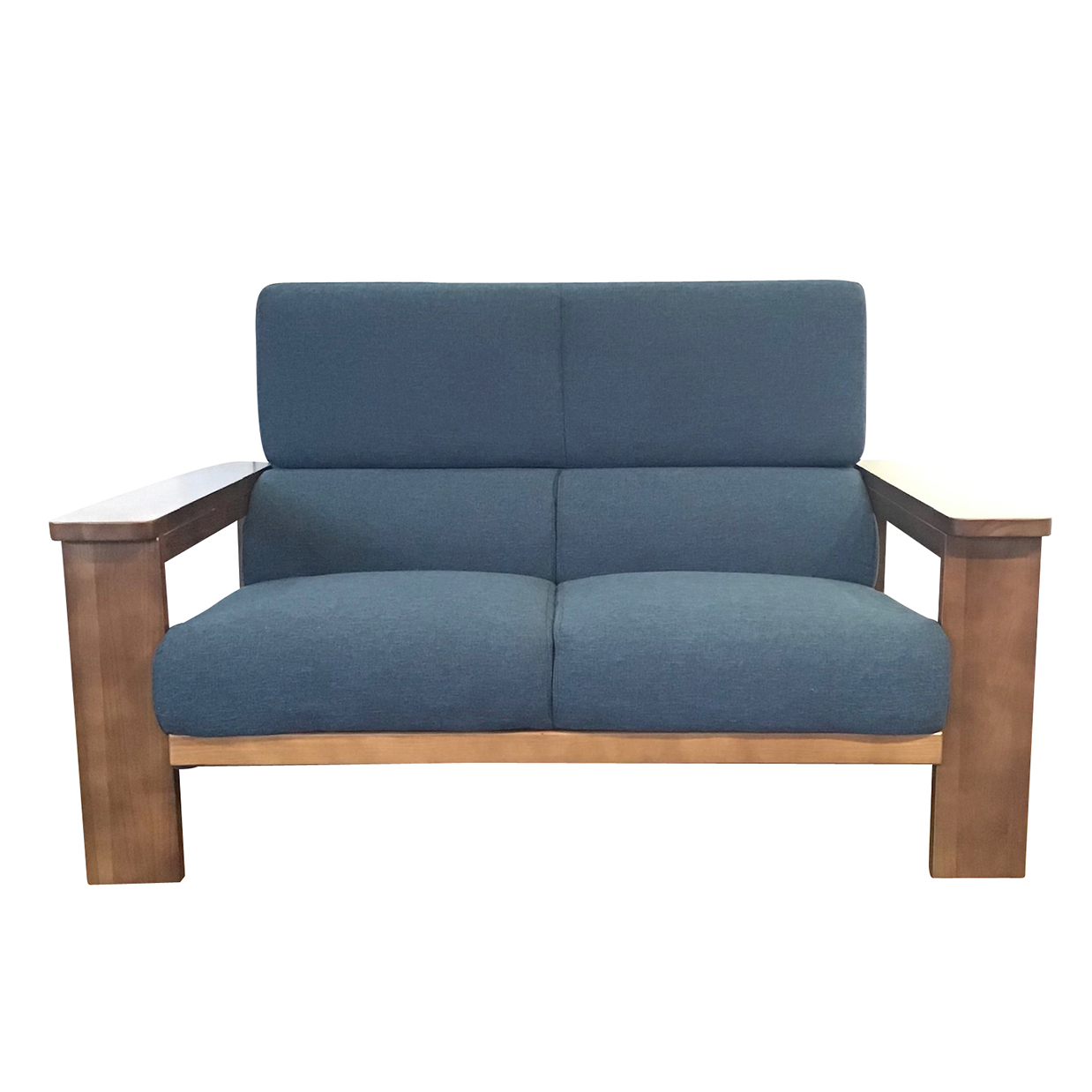 アウトレット】ソファNC779 2人掛け【送料・開梱設置無料】 ブルー