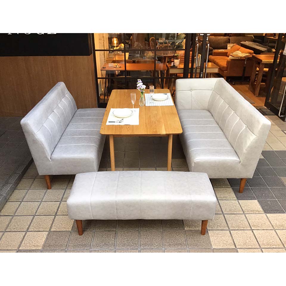 コーナーソファHY9651【送料・開梱設置無料】ライトグレー | NOCE