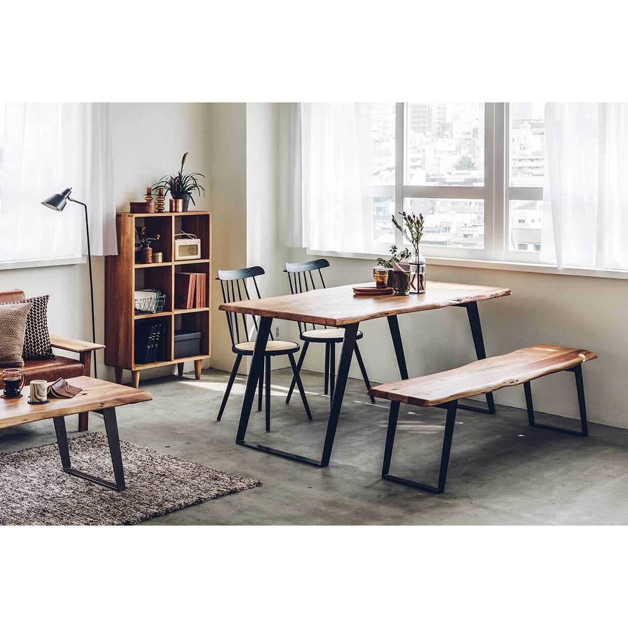 チェアG5041TM【送料無料】 ブラック/ナチュラル | NOCEノーチェ 家具