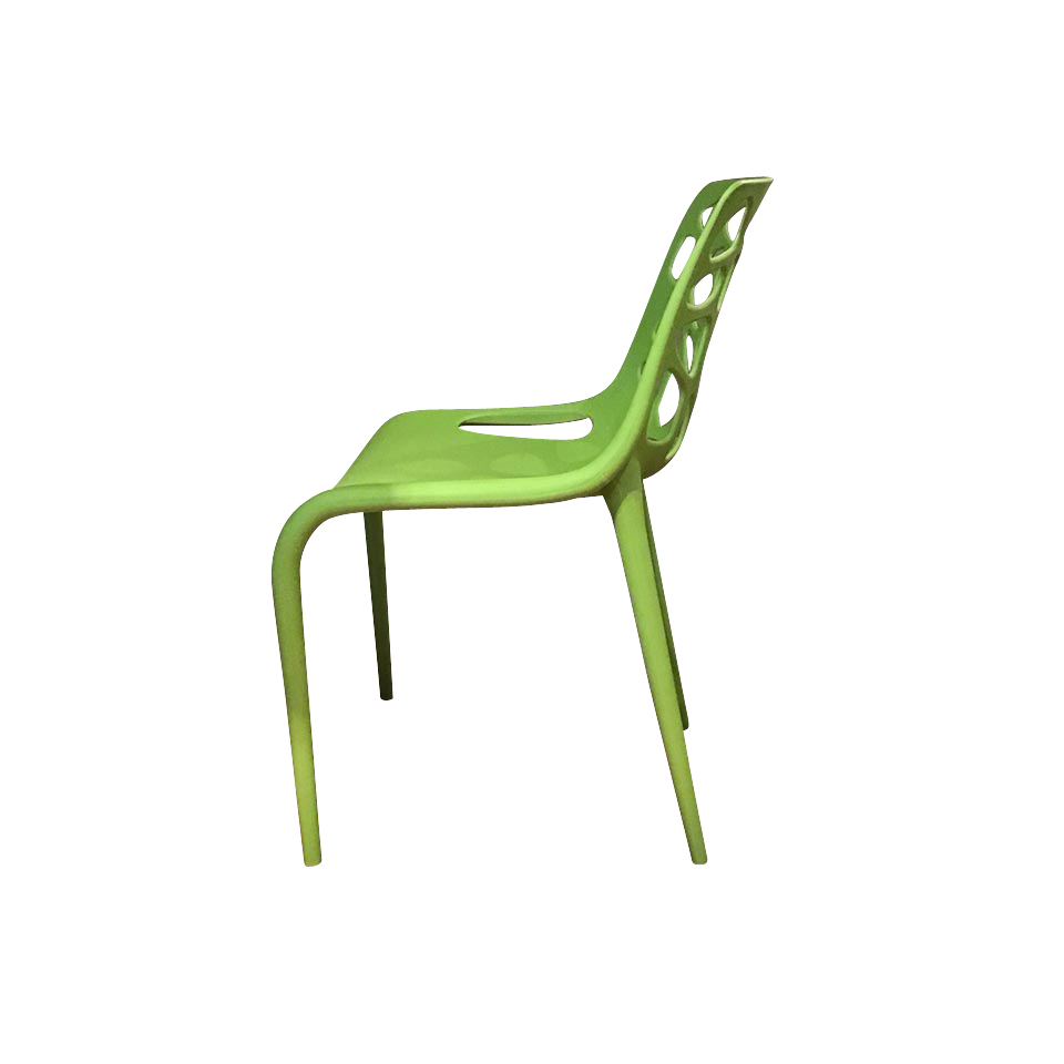 同色4脚組】チェアD490【送料無料】ライムグリーン | NOCEノーチェ