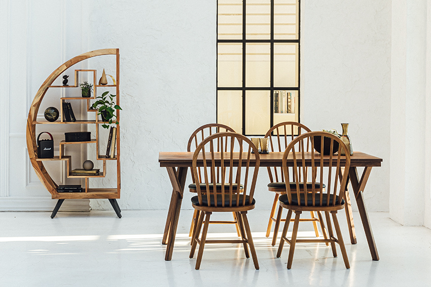 半月型で遊び心のある収納『ブックケースP-008』 | NOCEノーチェ 家具