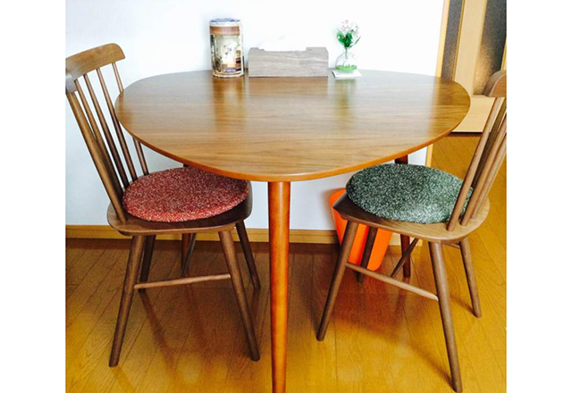 アウトレット】ダイニングテーブルBF2458【送料無料】 ウォールナット