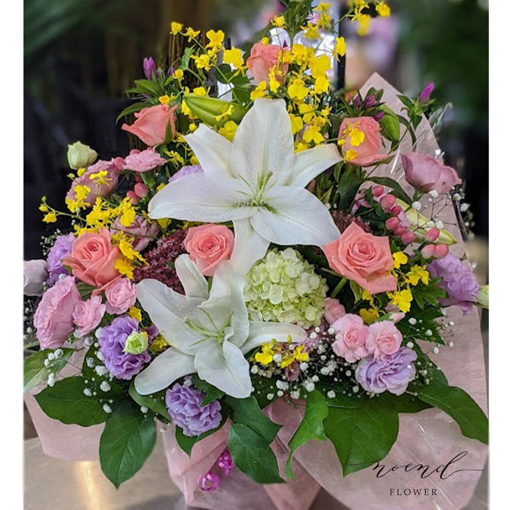 季節のおまかせフラワーアレンジメント【volume】 | noend flower