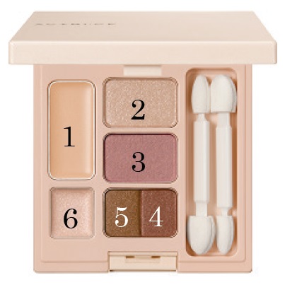 美しい発色のリップスティックと、多彩な目もとを演出するアイカラー