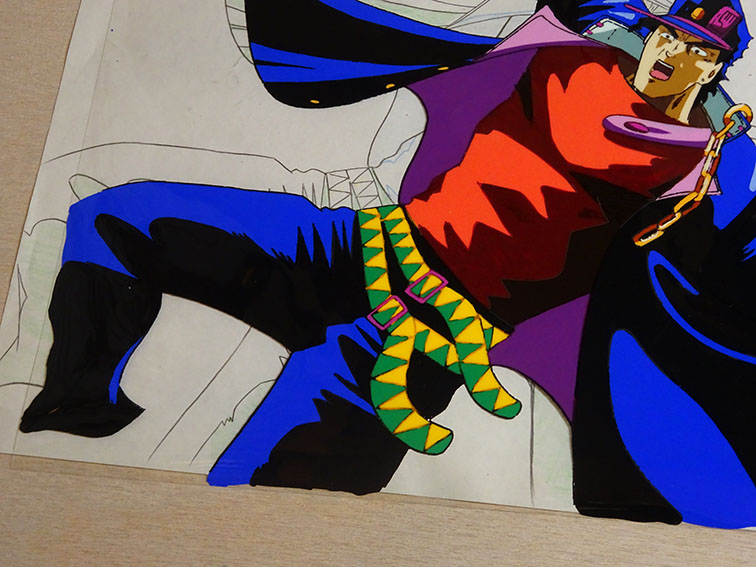 ジョジョの奇妙な冒険セル画「空条承太郎」 | Natsume Books